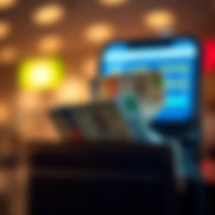 Recovered Funds Displayed in Digital Wallet After Account Closure Illustration of digital wallet showing recovered funds from a closed betting account