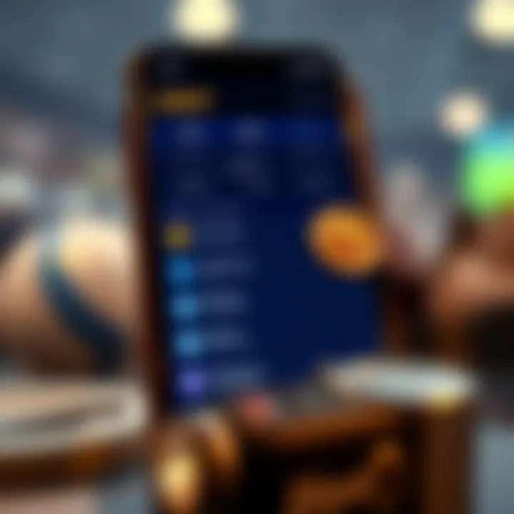 Digital wallet interface showing USDT balance and deposit options on SkyBet platform