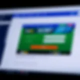 Screenshot of Skybet registration form filled out on a digital device