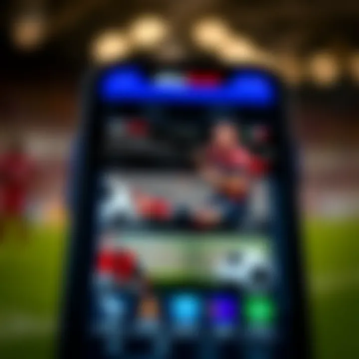 Skybet Mobile Betting Features for Nigerian Users Mobile device displaying betting features on Skybet tailored for Nigerian users