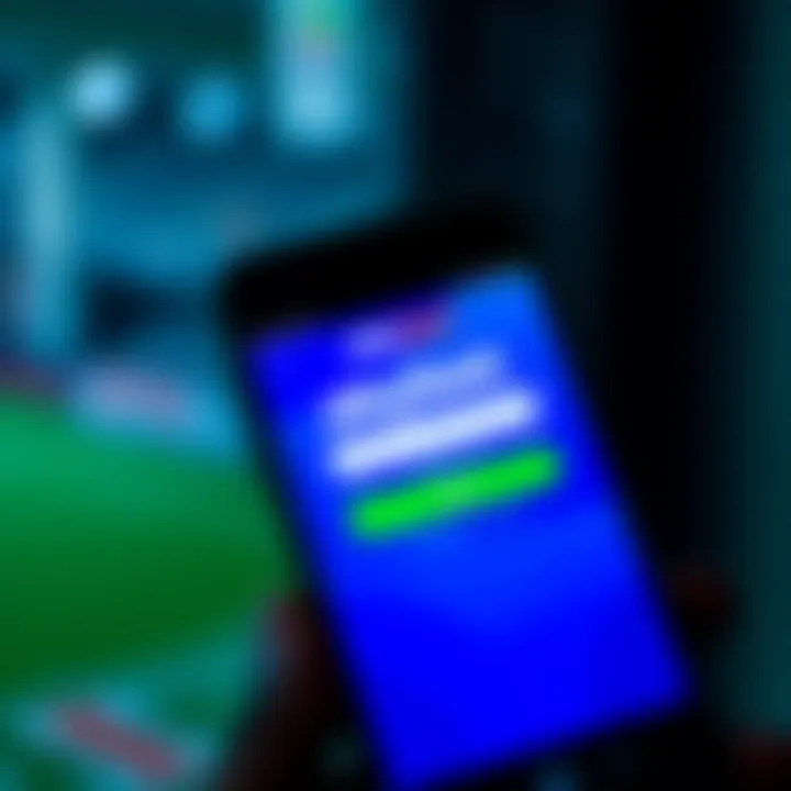 Mobile phone screen showing Skybet app registration interface in Nigeria