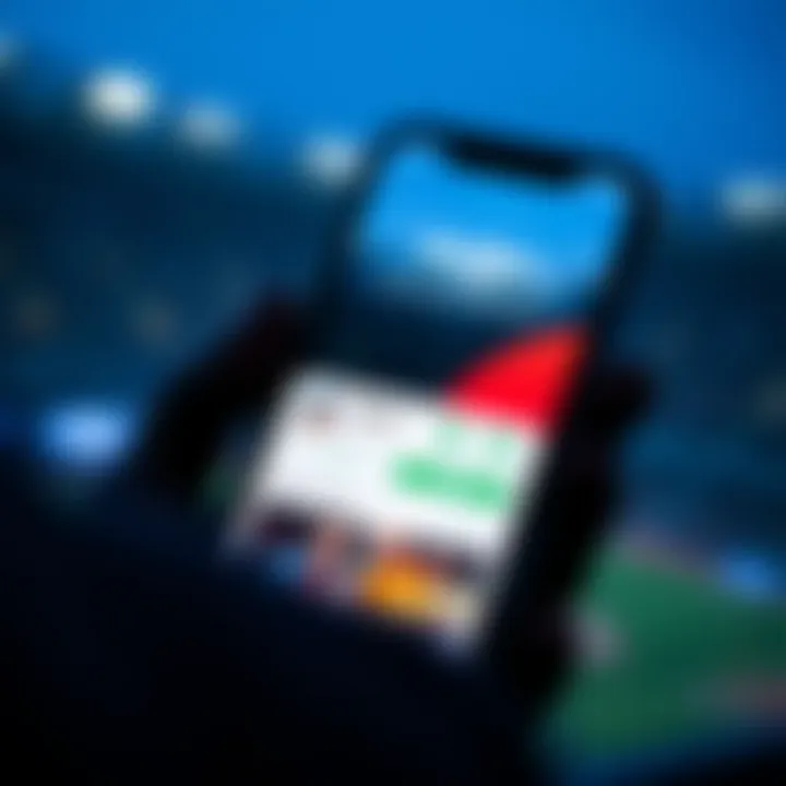 iPhone screen displaying the SkyBet app download page on the App Store