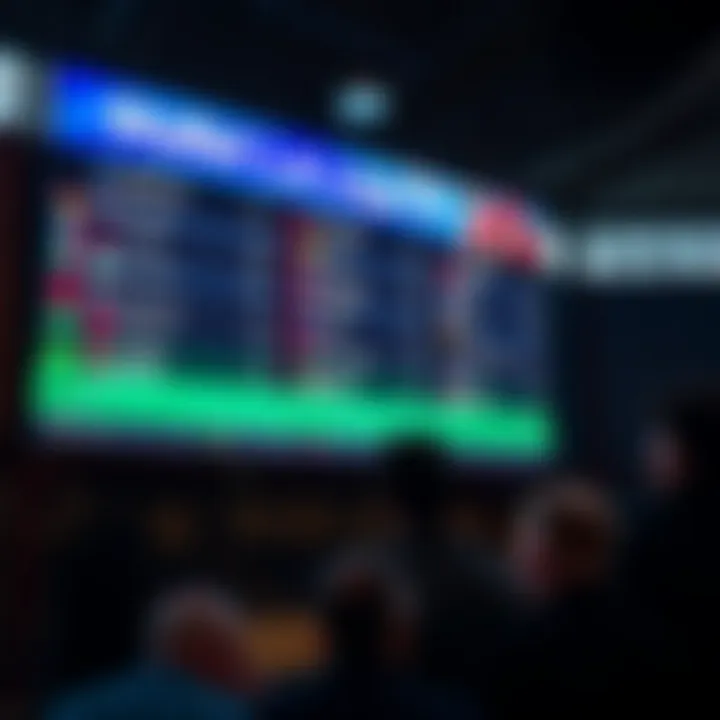 Viewing SkyBet La Liga Match Schedules from Nigeria An electronic scoreboard displaying SkyBet La Liga match fixtures for the week