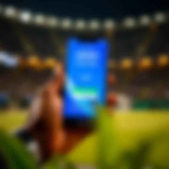 Accessing Skybet Old Mobile Login on Nigerian Devices Smartphone screen showing Skybet old mobile login interface in Nigeria