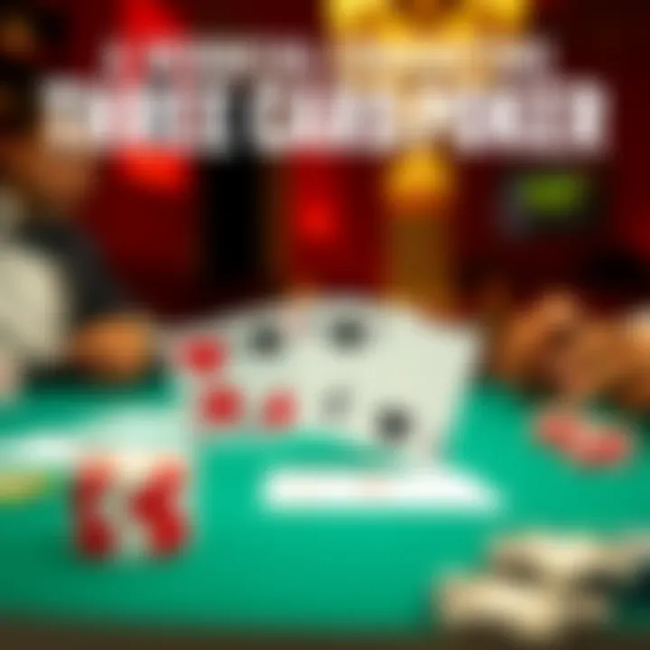 Ranking of Winning Combinations in Three Card Poker Visual guide showing the ranking of winning card combinations in three card poker