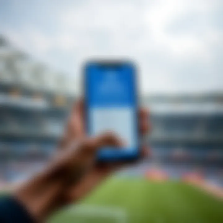 Verification Process for Skybet Platform in Nigeria Illustration of a smartphone screen showing verification steps for Skybet platform usage in Nigeria