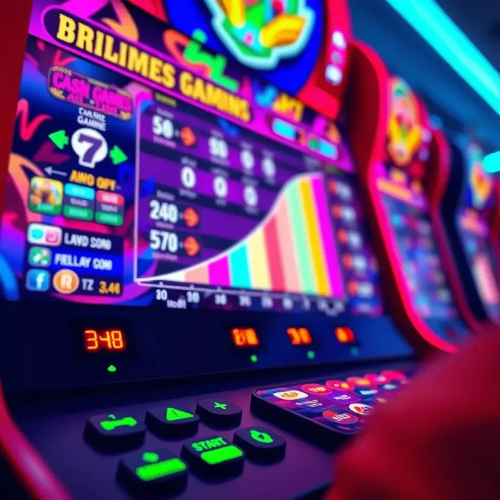 Dynamic Crash Game Interface with Multiplier Graph Colorful crash game interface displaying a rising multiplier graph with digital betting controls