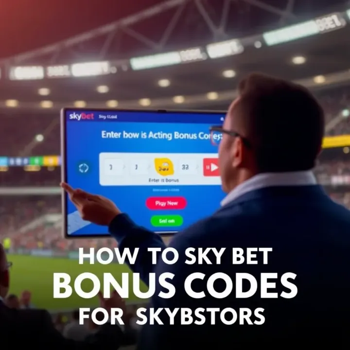 Visual representation of how to enter and activate a bonus code on the SkyBet betting platform