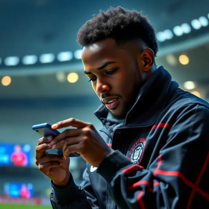 User navigating betting history on mobile device using SkyBet app