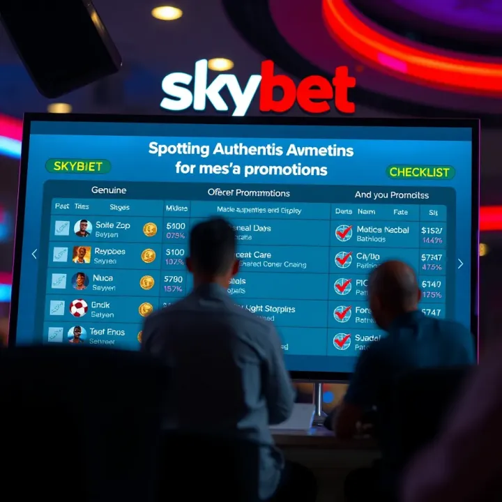 Graphic showing online betting offers highlighted with Nigerian currency symbols and a checklist marking genuine promotions