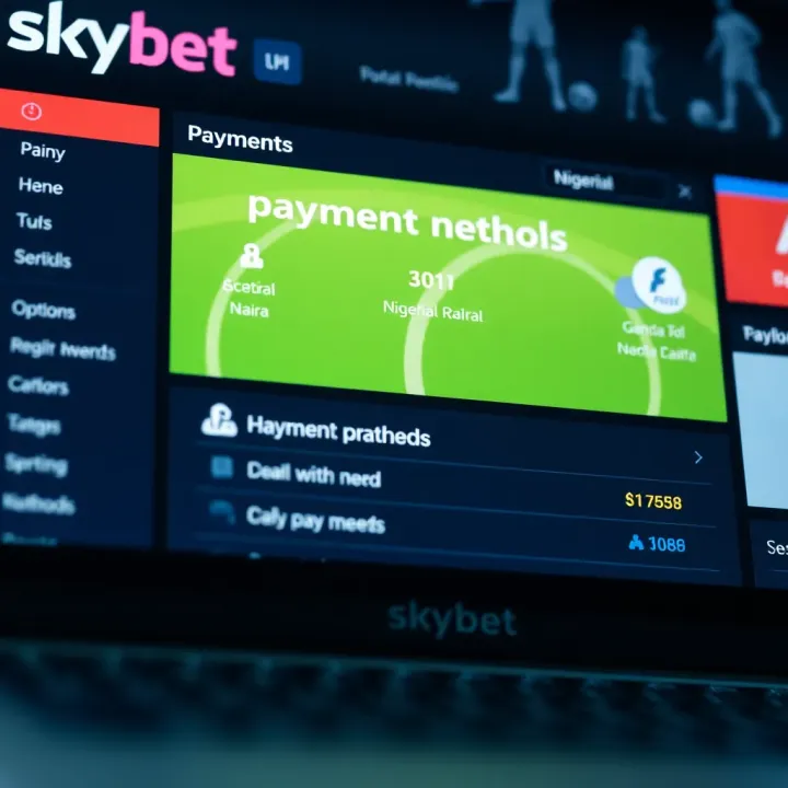Secure Payment Methods for Nigerian Users on SkyBet Payment options screen on SkyBet highlighting Nigerian Naira and local payment methods