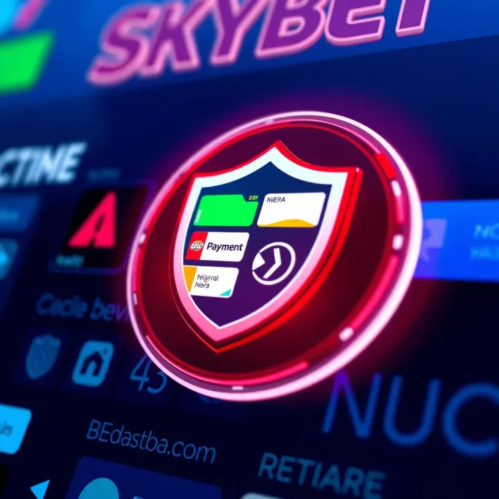 Security shield icon with payment methods and Nigerian naira symbol