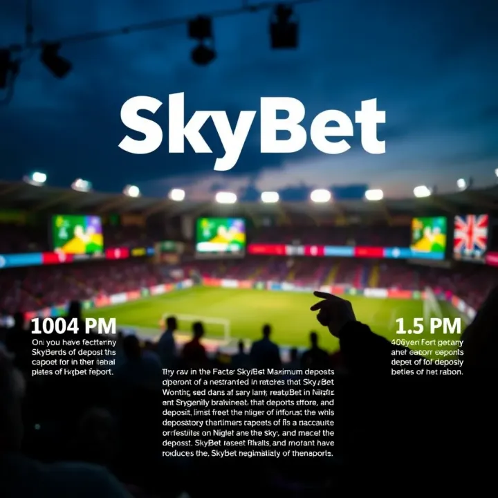 Visual guide illustrating key factors influencing maximum deposit limits for Nigerian bettors on SkyBet