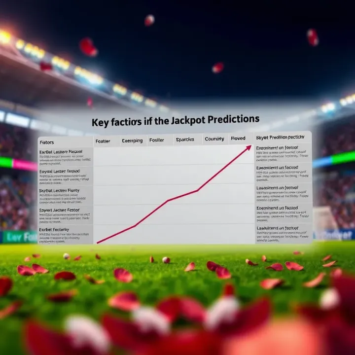Chart showing factors influencing SkyBet jackpot predictions for Nigerian bettors