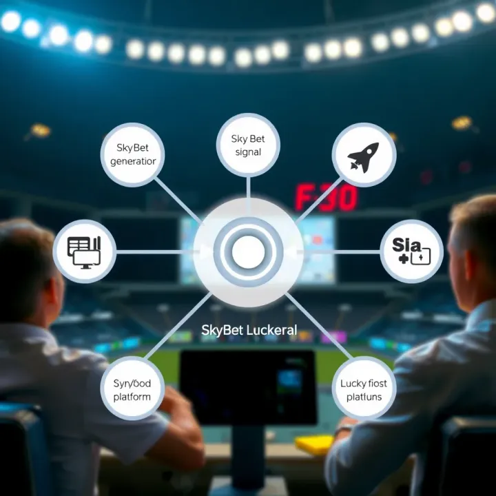 How SkyBet Lucky Jet Signal Operates Within the Platform Diagram illustrating the interaction between SkyBet platform and Lucky Jet signal generation